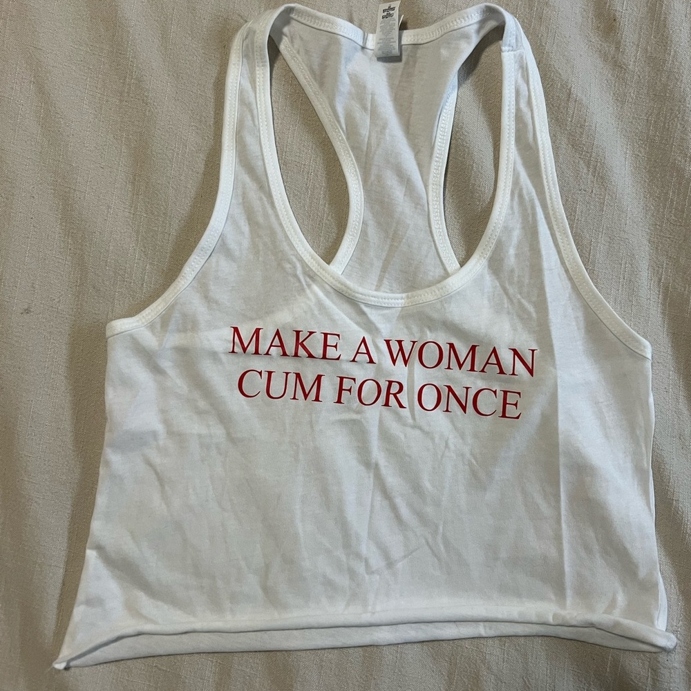 Quirky Crop Top Size Medium
